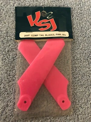 KSJ 269P Comp Tail Blades Pink - Image 1 of 2