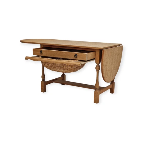 1970s, Danish design, coffee/sewing table, oak wood, original condition Cover