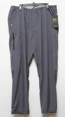 NWT Barco One Scrubs Men's 7 Pocket Elastic Waist Athletic Jog Pant Gray Sz 2XL - Image 1 of 4