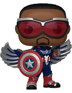 FUNKO POP MARVEL CAPTAIN AMERICA BRAVE NEW WORLD - SAM WILSON 1364 VINYL FIGURE - Imagen 1 de 2