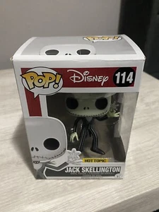 Funko Pop! Disney - NBC -Jack Skellington w/Snowflake #114 Exclusive w/protector - Picture 1 of 7