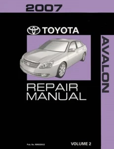 2007 Toyota Avalon Shop Service Repair Manual Volume 2 Only - Picture 1 of 1