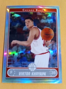 2006-07 Topps cromo Viktor Khryapa refractor #139 - Bulls - Imagen 1 de 2