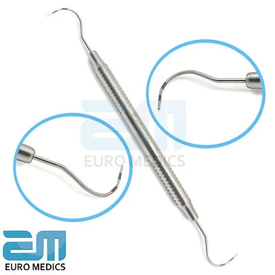 MEDENTRA MANUFACTURING PK Periodontal Furcation Colour Coded Nabers Probe Double Ended Probes Perio Tools