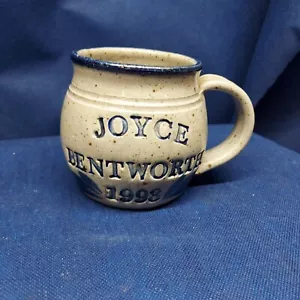 1993, Westerwald Pottery Mug Bentworth High School Personalized For "Joyce" - Picture 1 of 5