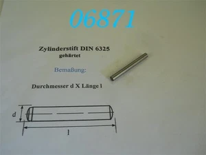 25 PIN CILÍNDRICO 5x45 mm TOLERANCIA M6 -DIN 6325- - Imagen 1 de 1