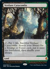(FOIL Expedition) x1x Verdant Catacombs (ZNE) Zendikar Rising MtG