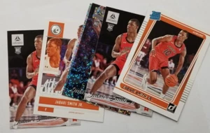 LOTE DE 6 tarjetas de novato de radiocontrol de Jabari Smith Jr. - cohetes - Imagen 1 de 1