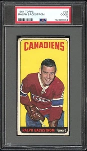 1964 TOPPS 78 RALPH BACKSTROM PSA 2 97803684 - Picture 1 of 2