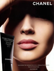 Chanel 2004 crema de belleza doble perfección 1 página anuncio de revista - Imagen 1 de 1