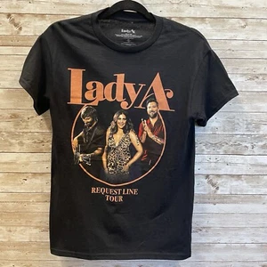 Lady Antebellum Womens Size S Shirt 2023 Request Line Concert Tour Graphic Black - Picture 1 of 7