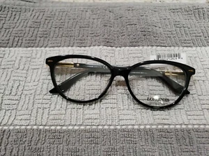 Longines LG5013 H 001 Eyeglass frames Black  Gold 54 14 140 New - Picture 1 of 4