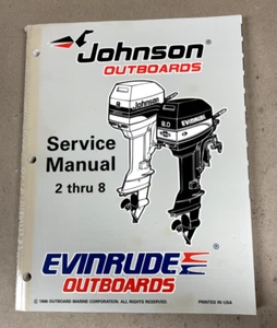 1997 OEM JOHNSON / EVINRUDE OUTBOARD EU ELECTRIC OUTBOARD MODELS SERVICE MANUAL - Picture 1 of 2