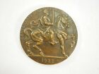 Bronze medal of the Centennial Battle of Pichincha Ecuador, L. C1822-1922 80 mm