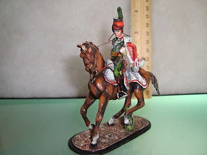 "Niena Kunststudio Miniatur ""Husar zu Pferd"" St. Petersburg 4"" x 3,5" - Bild 1 von 9