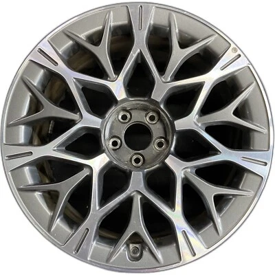 Genesis 21x8.5 G90 GREY REAR Wheel OEM Rim Factory Stock 2023-2024 - Image 1 of 4