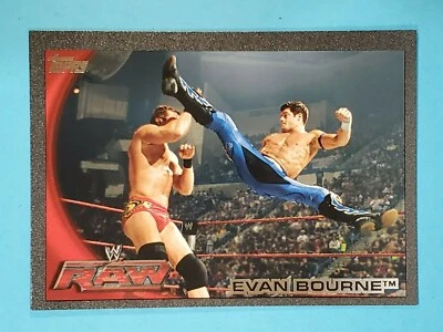 2010 Topps WWE SILVER Evan Bourne #57 974/999 - Image 1 of 2