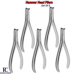 Juego de alicates de ortodoncia Hammer Head Niti doblado de alambre dental ortopédico laboratorio - Imagen 1 de 5