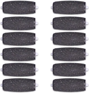 12 Extra Coarse Replacement Roller Refill Heads Compatible with Amope Pedi Refil - Picture 1 of 12