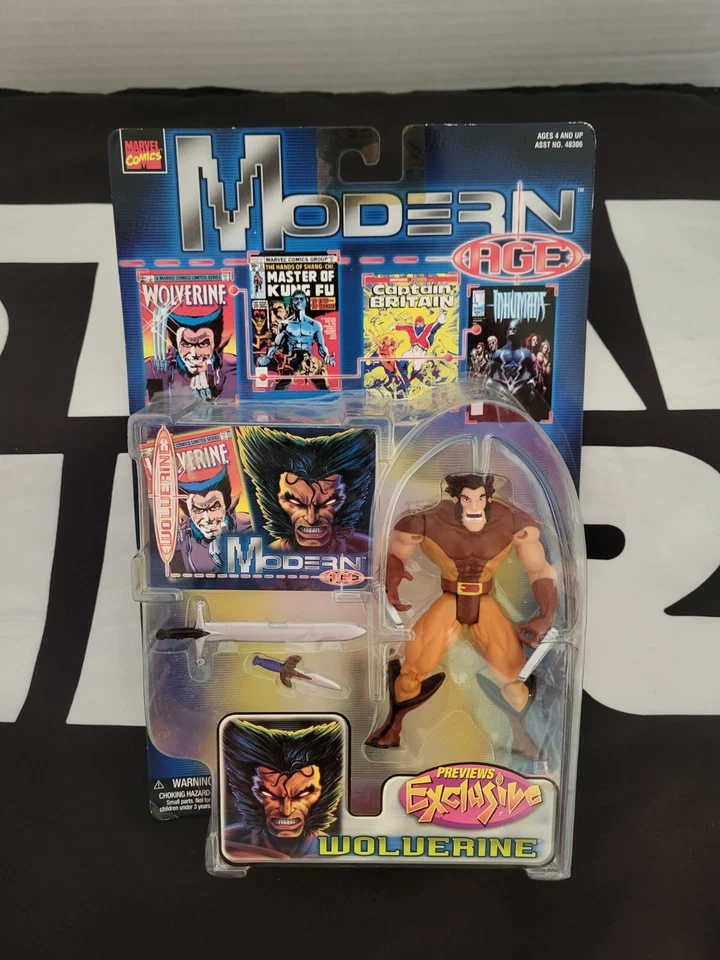 Wolverine Toy Biz Modern Age Action Figure Previews 1999