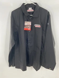 Lincoln Electric FR Leather Sleeved Welders Welding Jacket Size XL RN 79683 - Imagen 1 de 5