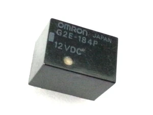 3x Omron G2E-184P 12 Volt DC Miniatur Relais 12V DC - SPDT - Japan - 12VDC -NOS - Bild 1 von 4