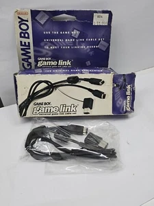 Nintendo Game Boy Color OEM Link Transfer Cable CGB-003 Adapter DMG-14 with Box - Picture 1 of 16