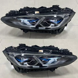 US-Spec BMW M4 M3 430i left & Right 2pcs Laser Headlights perfect - Picture 1 of 15