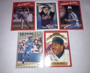 LOTTO X 5 Carte Collezionabili Baseball Miglior Regalo 👍 - Foto 1 di 6