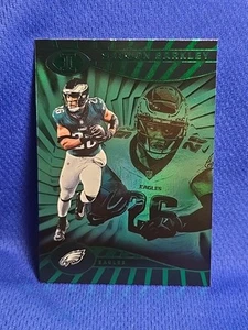 2024 Panini Illusions Emerald Trophy Collection Saquon Barkley #72 Color Match - Bild 1 von 2
