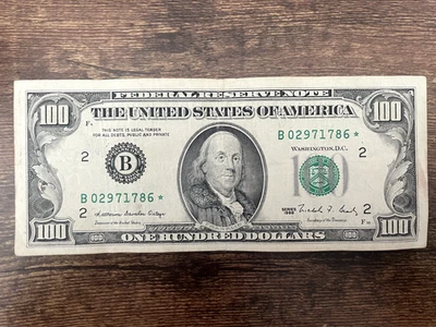 1988 Series 100 Dollar Bill - Image 1 of 2