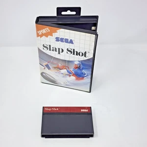 Slap Shot (Sega Master System) In Box - Authentic - Picture 1 of 9