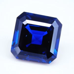 16,50 Karat natürlicher blauer Spinell Achteckschliff zertifiziert loser Edelstein - Bild 1 von 5