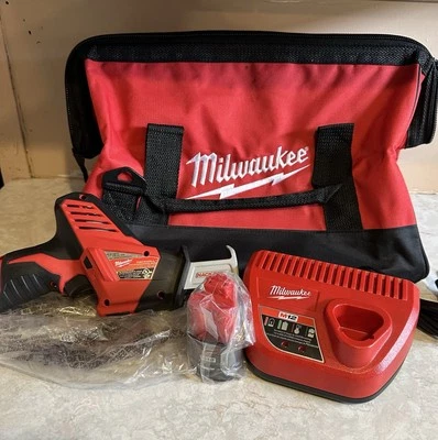 Milwaukee 2420-20M12  12V HACKZALL Reciprocating Saw New Set - Image 1 of 4