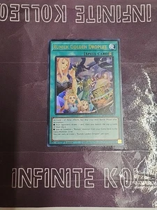 Yu-Gi-Oh TCG Runick Goldener Tropfen MP23-DE247 1. Auflage Ultra Rare NM - Bild 1 von 4