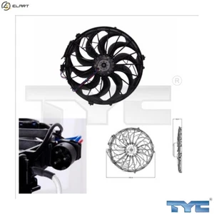 FAN ENGINE COOLING 803-0003 FOR BMW 5/E34 6/E24/Convertible 7/E32 M41D17 1.7L - Picture 1 of 9