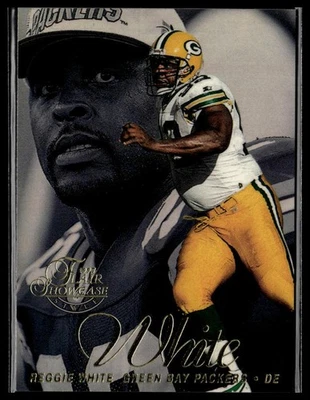 1997 Flair Showcase #92 Reggie White - Image 1 of 2