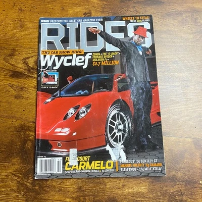 RIDES Magazine by King -  Winter 2005 Wyclef Carmelo Slim Thug  Foto 1 de 4