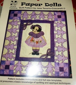 PAPER DOLLS Quilt Pattern by Jane Tenorio-Coscarelli - Picture 1 of 1