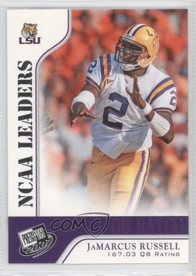 2007 Press Pass NCAA Leaders JaMarcus Russell #52 Rookie RC - Image 1 of 2