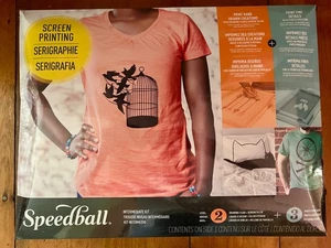 NEW SEALED SPEEDBALL COMPLETE INTERMEDIATE SCREEN PRINTING KIT LEVEL 2 - Picture 1 of 9