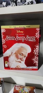 The Santa Clause 3-Movie Collection (Blu-ray) Sealed With Slipcover - Imagen 1 de 7