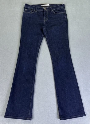 J Brand Jeans Womens 26 Blue Dark Wash Bailey Bootcut Flare Dark Wash Western - Image 1 of 4