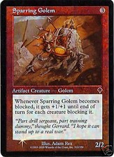 MTG - Invasion - Sparring Golem - Foil - NM