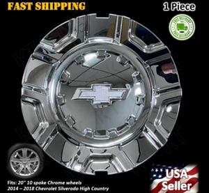 1 pièce NEUF Capuchon centre de roue 2014-2019 Chevrolet Silverado High Country # 5653 20" - Photo 1 sur 2