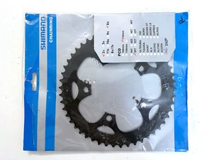 NOS Shimano Claris FC-2450 Chainring 50T 2x8spd 5 Bolts 110mm BCD Road - Picture 1 of 3