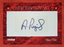 ALBERT PUJOLS - 2008 TriStar Signa Cuts / 2001 NL ROY - 2005 NL MVP - #ED 40/50.