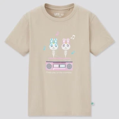 Camiseta Top Uniqlo Niñas NIÑOS Animal Crossing UT Manga Corta Gráfica Talla 9-10 Foto 1 de 4