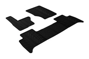 Tapetes de goma para todo tipo de clima se adaptan a Land Rover Discovery 2018-23 5 - 4 piezas - negros - Imagen 1 de 1