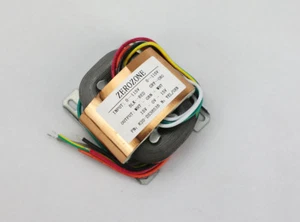 30VA Reinkupfer R-Kern Transformator 2X 6V / 9V / 12V / 15V/ 18V/ 24V/ 28V - Bild 1 von 4